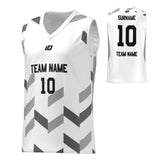Basketball Jersey Arrows - White